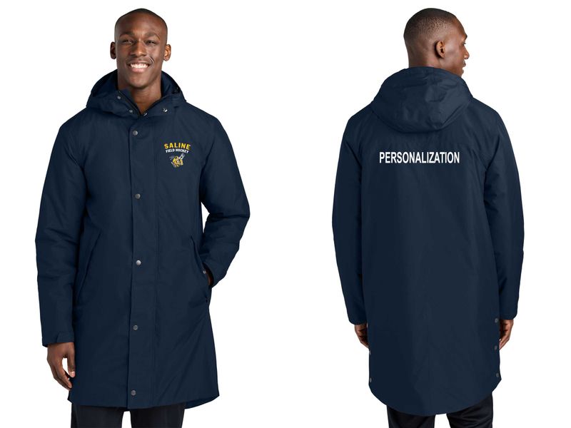 Sport-Tek Waterproof Insulated Sideline Parka- True Navy