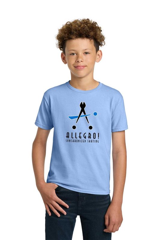 Youth Soft Cotton Short Sleeve T-Shirt- Grey, Red, Pink, White, Black, Light Blue