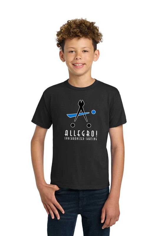 Youth Soft Cotton Short Sleeve T-Shirt- Grey, Red, Pink, White, Black, Light Blue