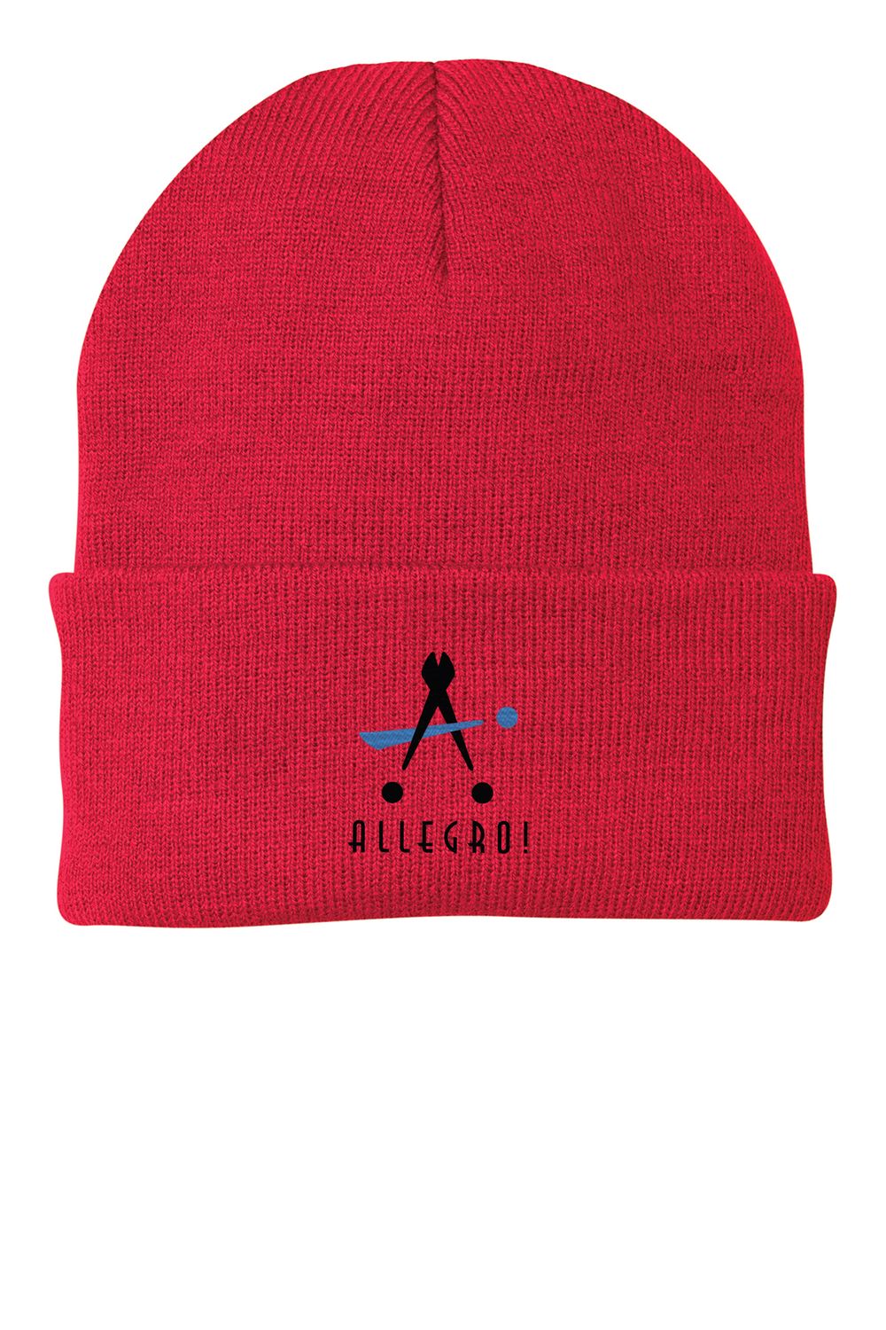 Knit Cap- Black, Red, Grey, White