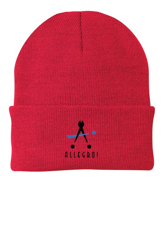 Knit Cap- Black, Red, Grey, White
