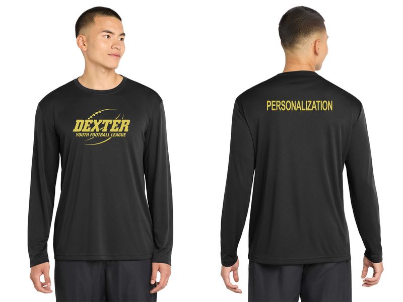 Adult Long Sleeve Performance- Black, Maroon, Concrete Grey Adult Long Sleeve Performance- Black, Maroon, Concrete Grey