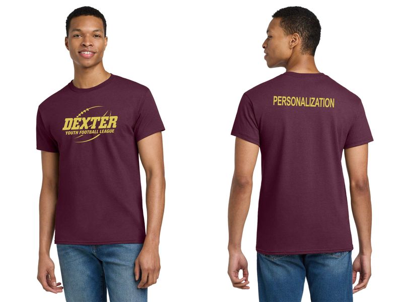 Adult Unisex Cotton Tee- Black, Maroon, Grey, White