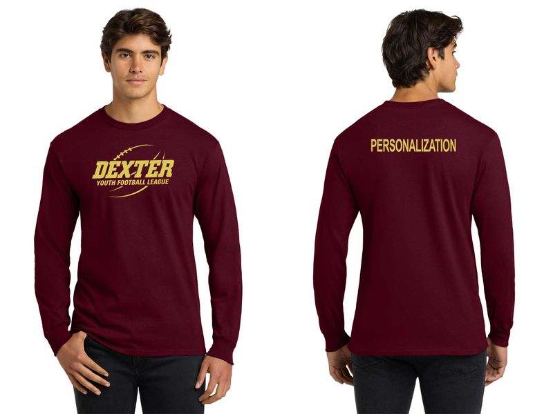 Basic Cotton Long Sleeve T-Shirt- Black, Maroon, Grey, White