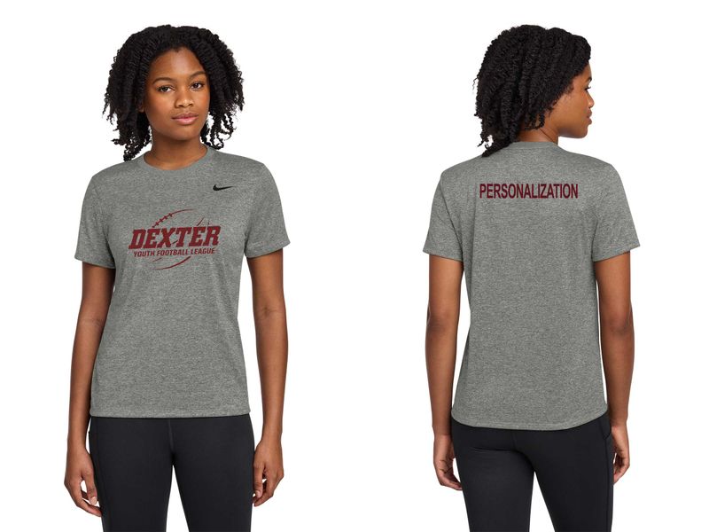 Ladies Nike Legend Tee- Black, Maroon, Carbon Heather, White