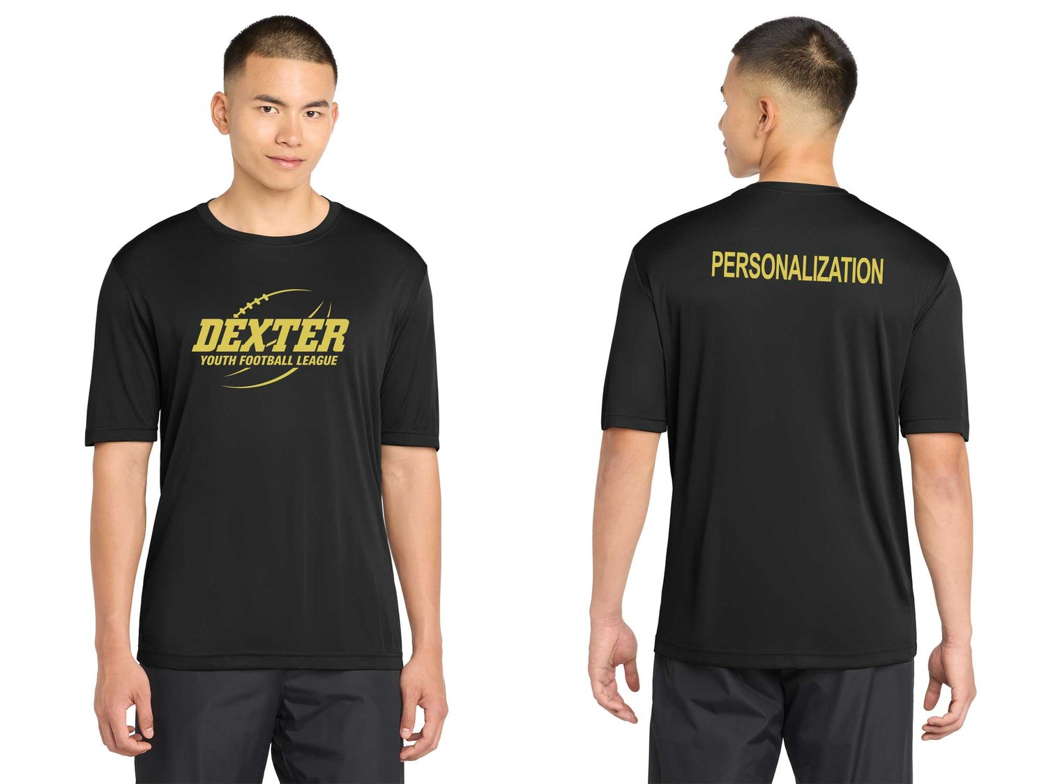 Adult Short Sleeve Performance Tee- Maroon, Black, Concrete Grey, White Adult Short Sleeve Performance Tee- Maroon, Black, Concrete Grey, White