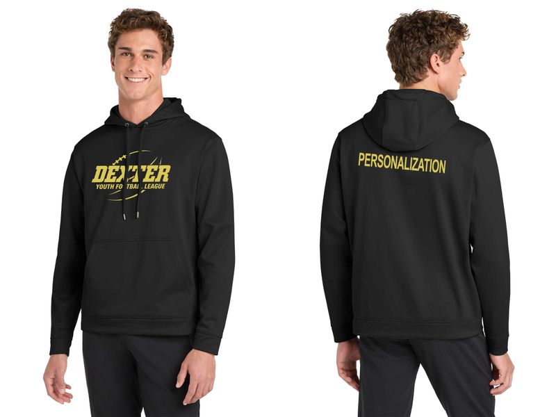 Adult Performance Hooded Sweatshirt- Black, Maroon, Grey Adult Performance Hooded Sweatshirt- Black, Maroon, Grey