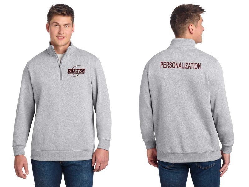Adult 1/4 Zip Sweatshirt- Black, Maroon, Light Grey, Dark Grey Adult 1/4 Zip Sweatshirt- Black, Maroon, Light Grey, Dark Grey