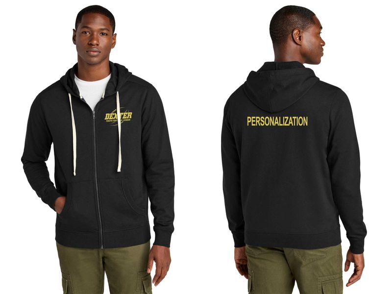 Unisex District Re-Fleece Full-Zip Hoodie- Black, Maroon, Light Grey Heather, White Unisex District Re-Fleece Full-Zip Hoodie- Black, Maroon, Light Grey Heather, White