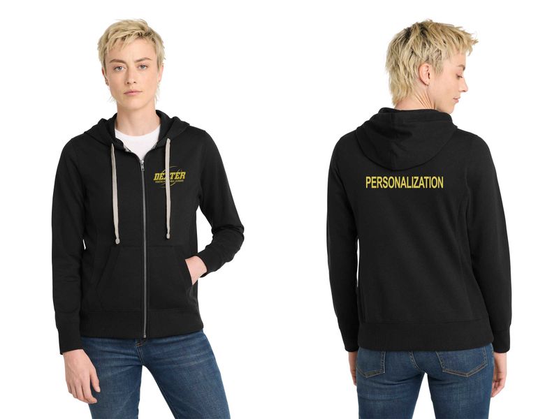Women's District Re-Fleece Full-Zip Hoodie- Black, Heather Maroon, Light Grey Heather Women's District Re-Fleece Full-Zip Hoodie- Black, Heather Maroon, Light Grey Heather