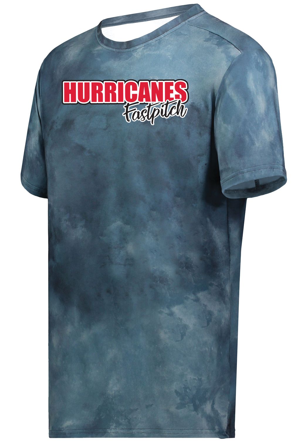 Cotton-Touch Poly Tee- Storm Cloud