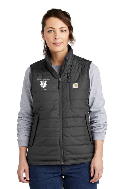 Women's Carhartt Gilliam Vest - Black/ Grey