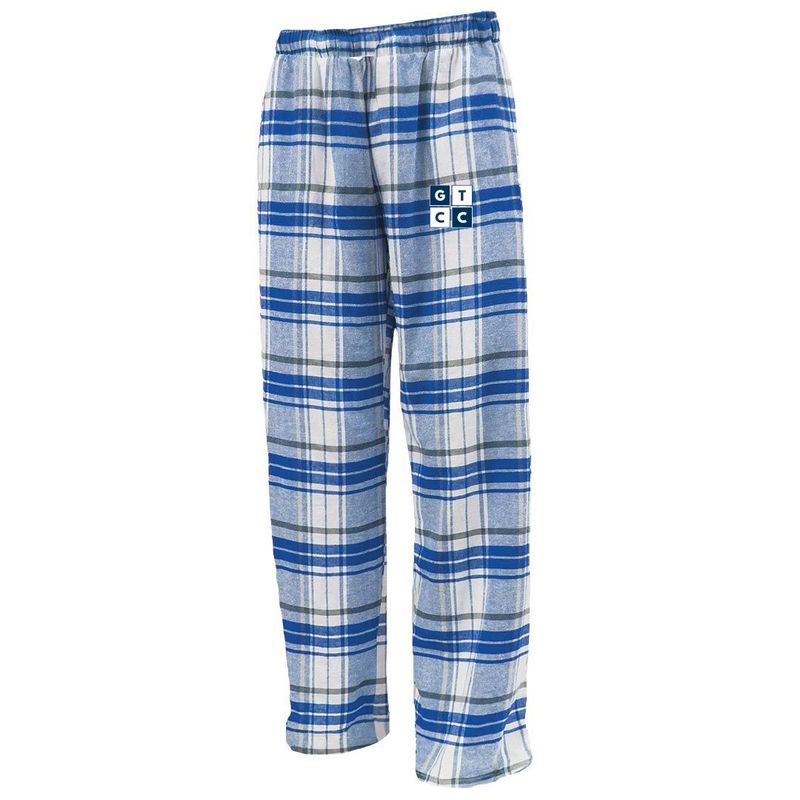 Youth Flannel Pants-Royal/White, White/Navy, Grey/Royal