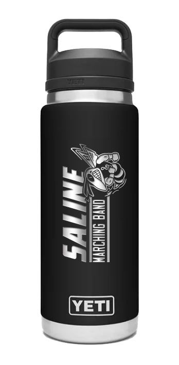 18 oz or 26 oz  Yeti Waterbottle- Black