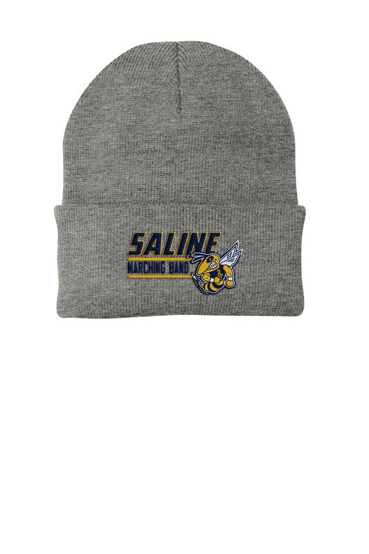 Knit Basic Beanie - Navy, Grey