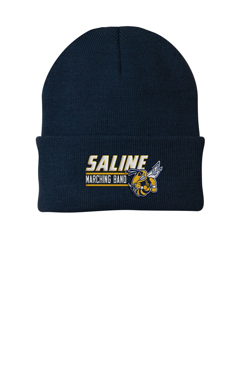 Knit Basic Beanie - Navy, Grey