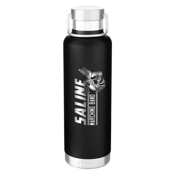 21 oz. & 24 oz. Stainless Steel Thermal Bottle- Black 21 oz. & 24 oz. Stainless Steel Thermal Bottle- Black