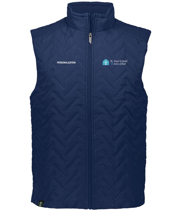 Repreve Eco Vest -Navy, Dk Grey, White