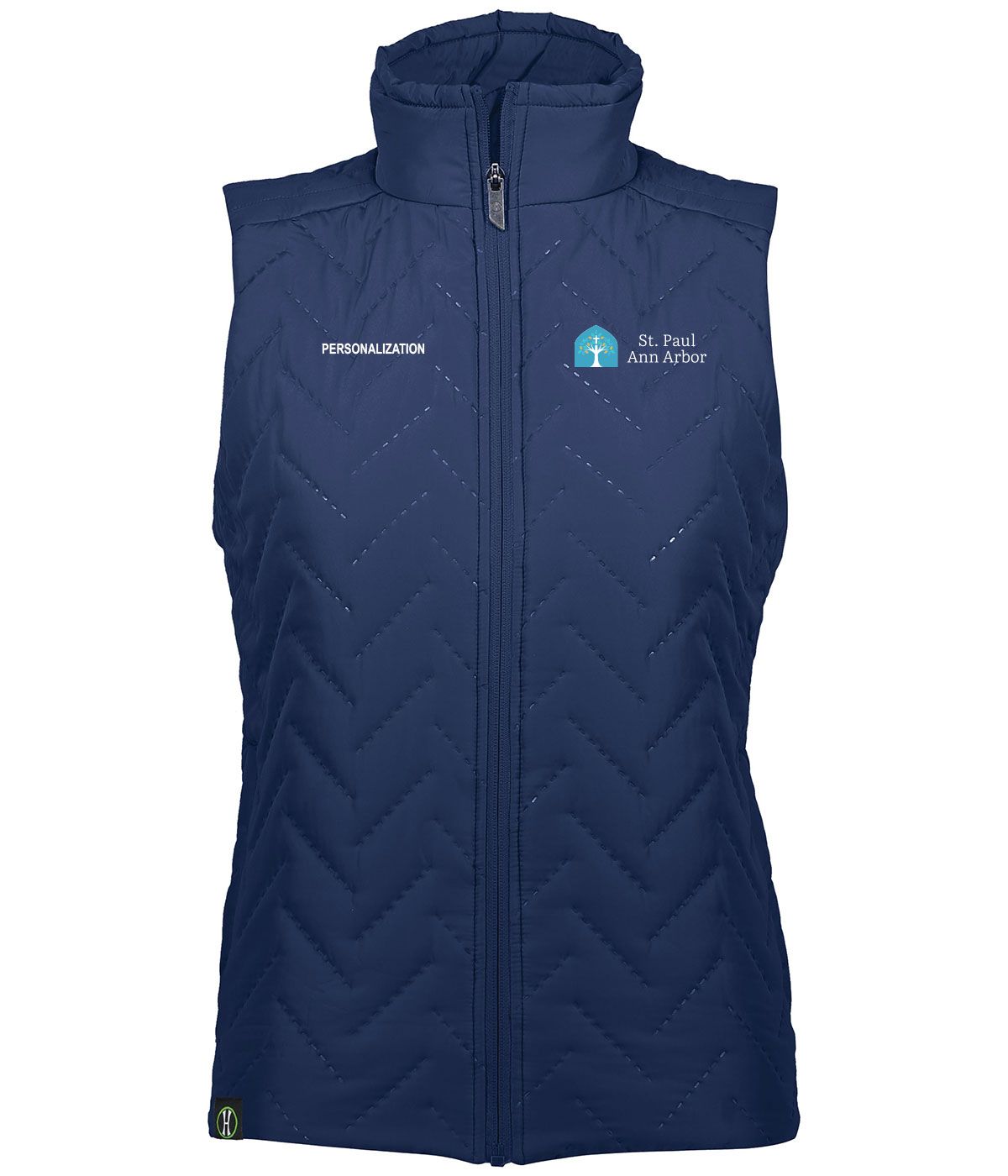 Ladies Repreve Eco Vest - Navy, Grey, White Ladies Repreve Eco Vest - Navy, Grey, White
