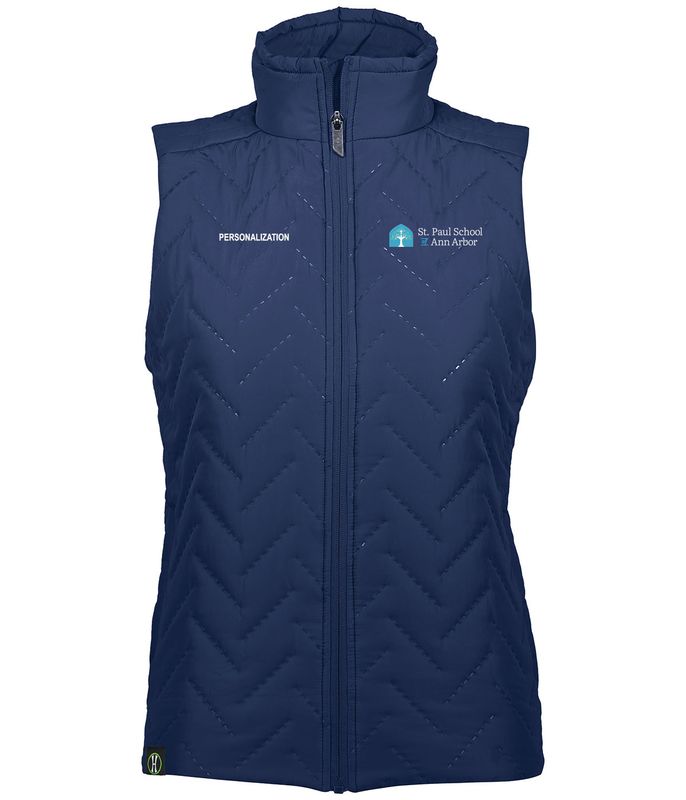 Ladies Repreve Eco Vest - Navy, Grey, White