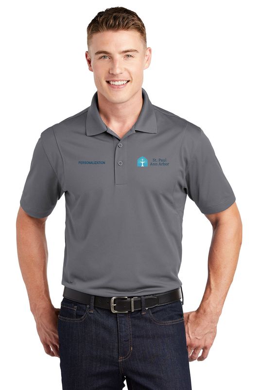 Men's Short Sleeve Polo- Navy, White, Grey