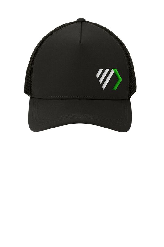 OGIO Fusion Trucker Cap- Black Camo, Black, Grey