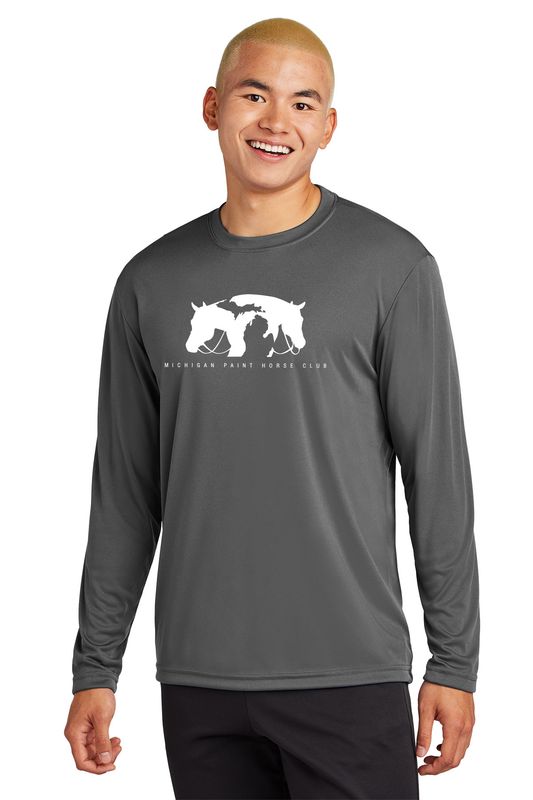 Adult Long Sleeve Performance-  Black, Silver, Royal, Navy, Iron Grey