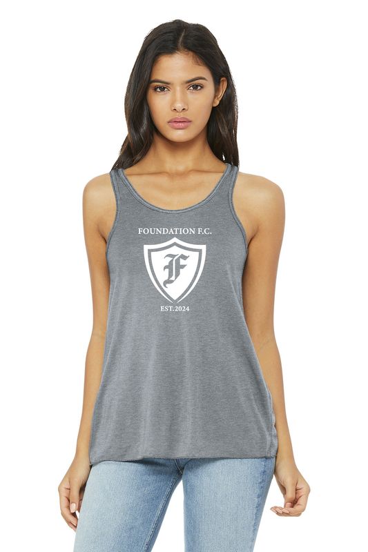Women’s Bella+Canvas Racer Back Tank- Maroon, Black, Athletic Heather