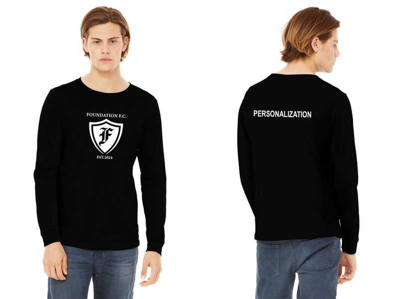 Unisex Triblend Long Sleeve Tee- Maroon, Solid Black, Grey, Athletic Grey