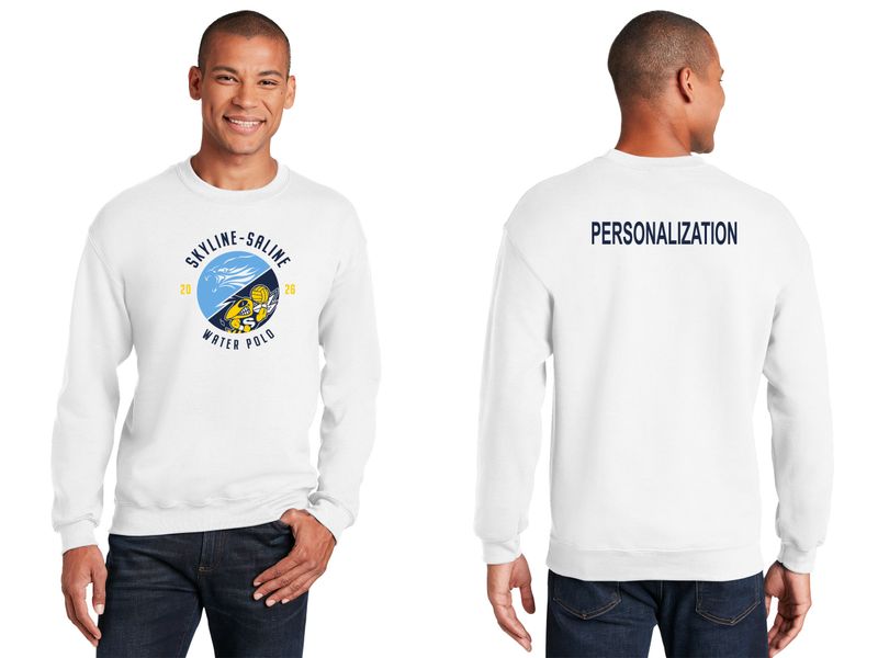 Adult HeavyBlend Crewneck Sweatshirt- Navy, Sport Grey, White