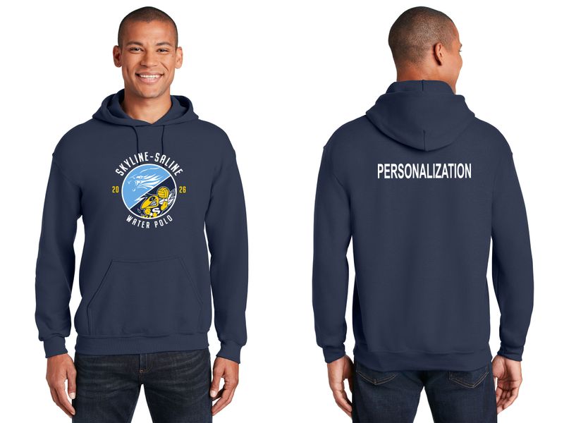 Unisex Heavy Blend Hooded Sweatshirt- Navy, Sport Grey, White