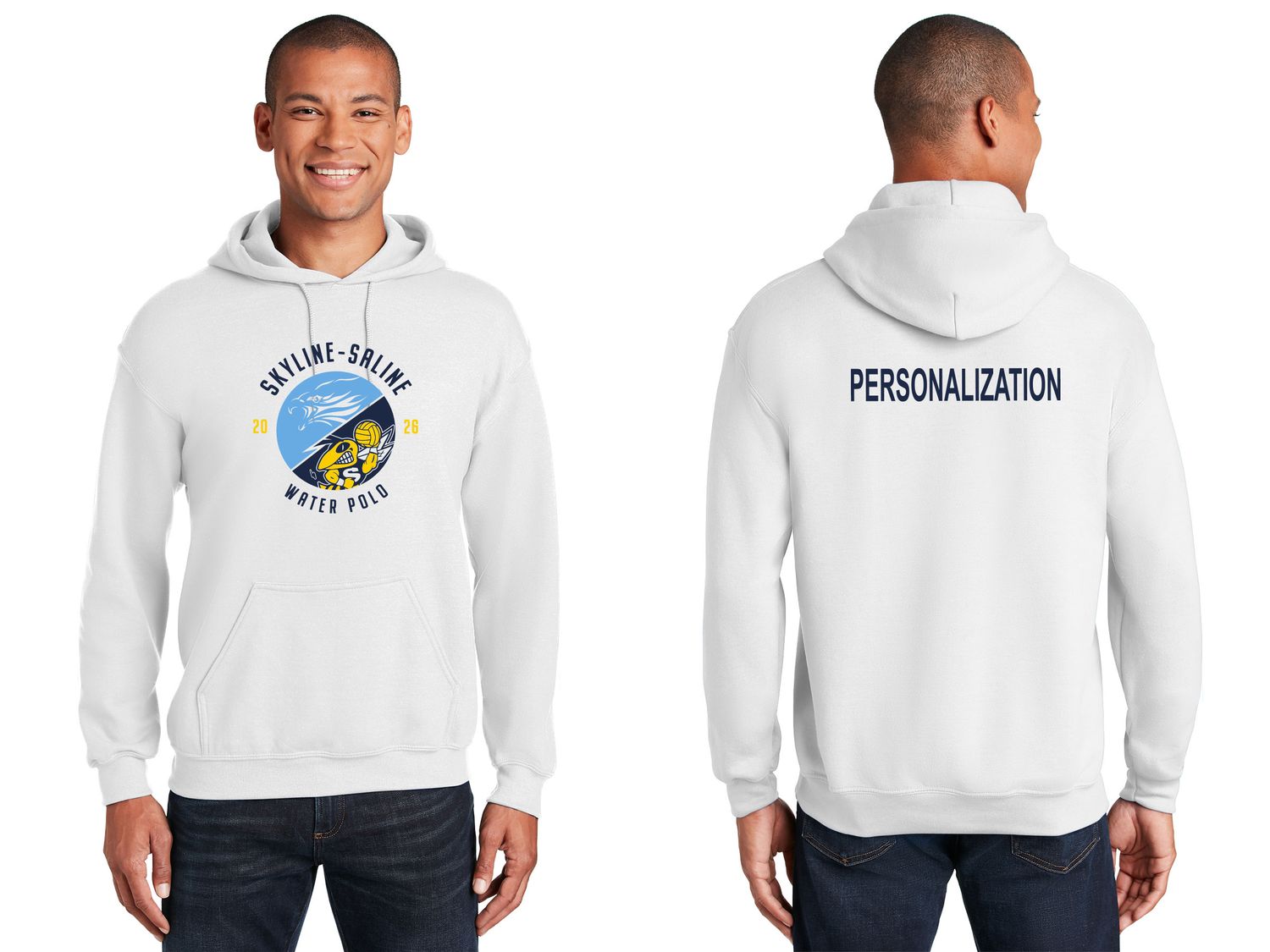 Unisex Heavy Blend Hooded Sweatshirt- Navy, Sport Grey, White Unisex Heavy Blend Hooded Sweatshirt- Navy, Sport Grey, White