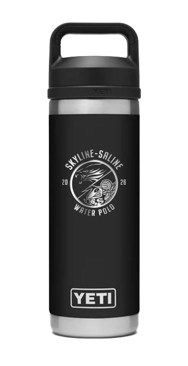 18 oz or 26 oz  Yeti Waterbottle- Black