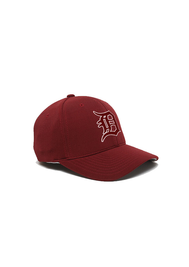Maroon Ball Cap with Maroon Old English D