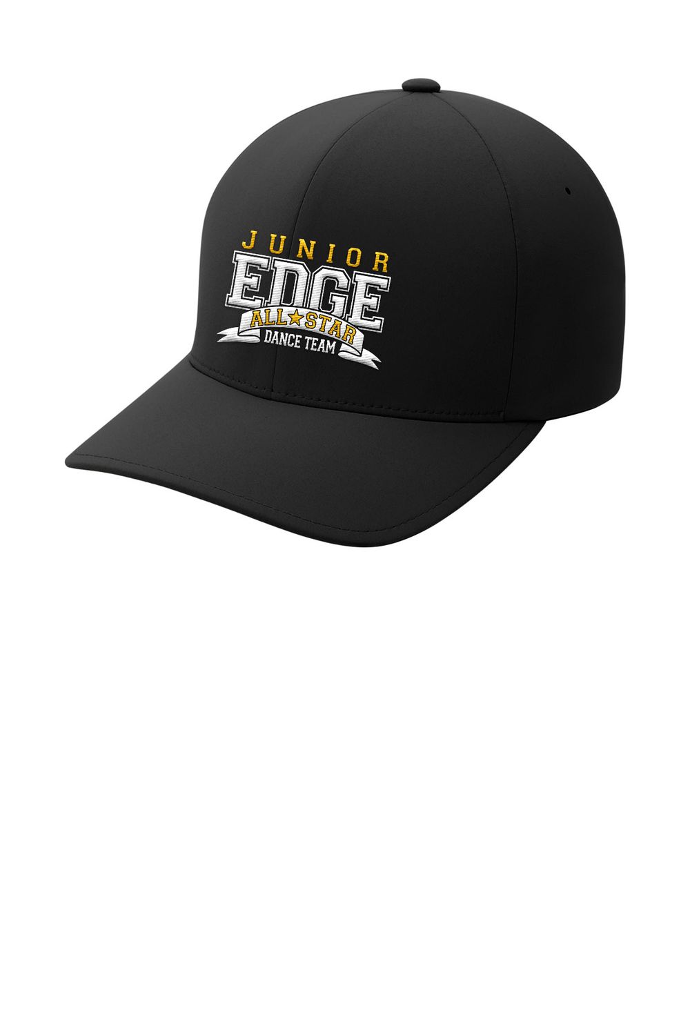 EDGE All Stars JUNIORS Port Authority Flexfit Delta Cap-Black EDGE All Stars JUNIORS Port Authority Flexfit Delta Cap-Black