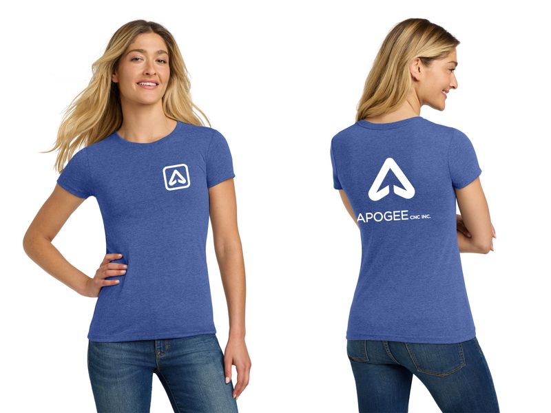 Next Level Women’s Tri-Blend Tee- Vintage Royal, Vintage Black, Heather White