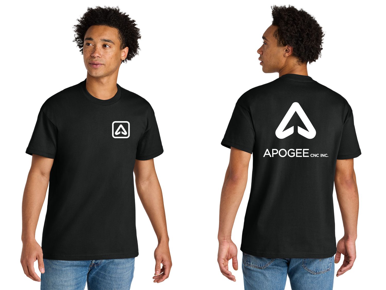 Next Level Heavyweight Tee - Black, Blue Jean, Graphite Black, Midnight Navy