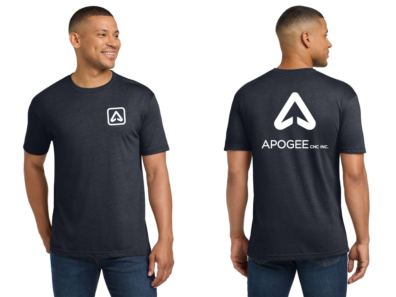 Next Level Unisex Tri-Blend Tee - Vintage Black, Grey, Navy