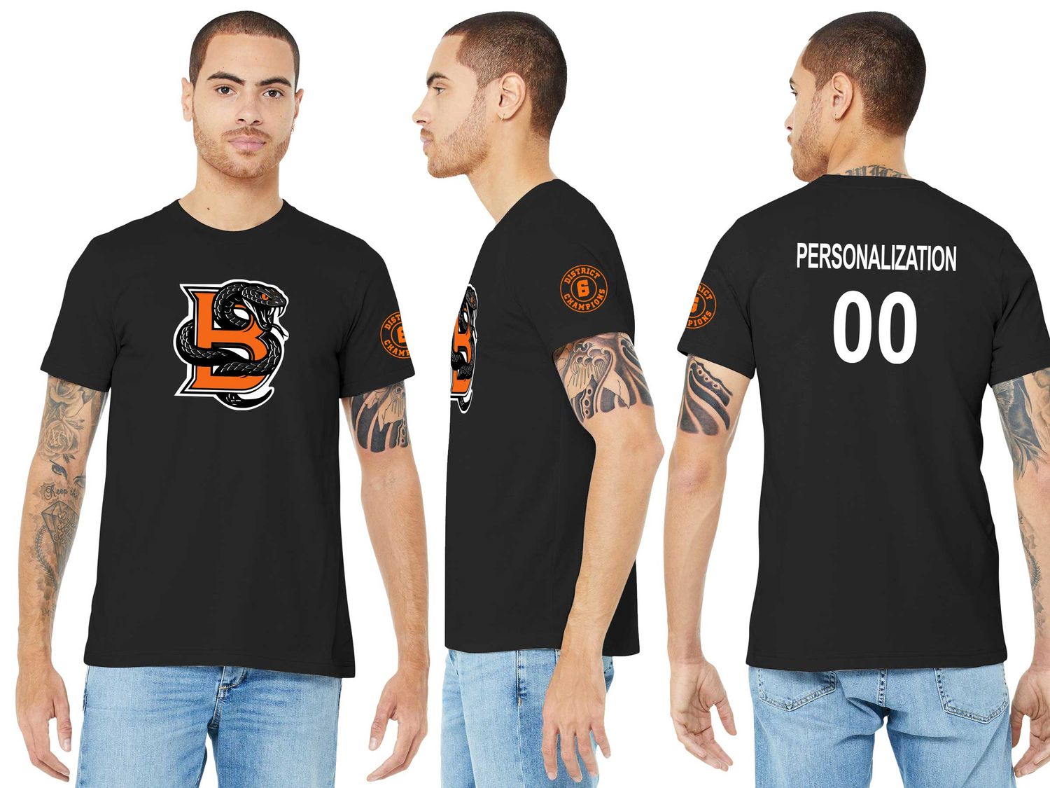 Adult Soft Cotton T-Shirt - Black