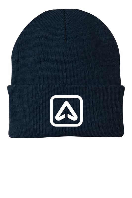 Knit Beanie- Navy, Black, Royal