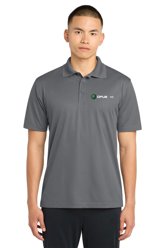 Men's Performance Short Sleeve Polo- Black, Grey, White