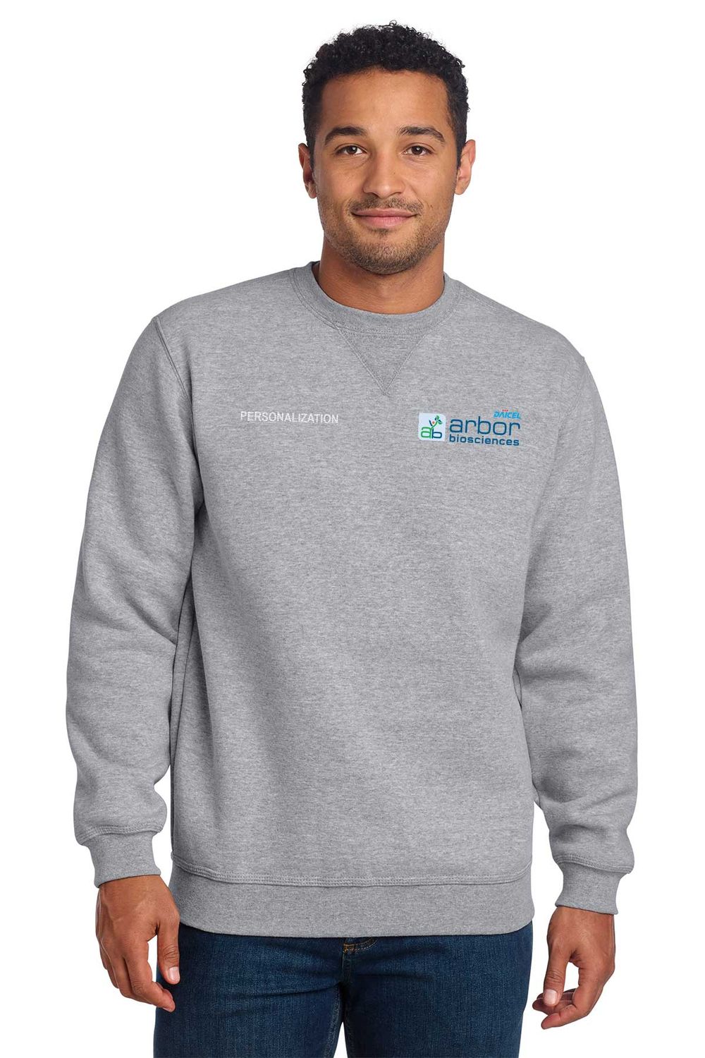 Carhartt Midweight Crewneck Sweatshirt-Heather Grey, Navy