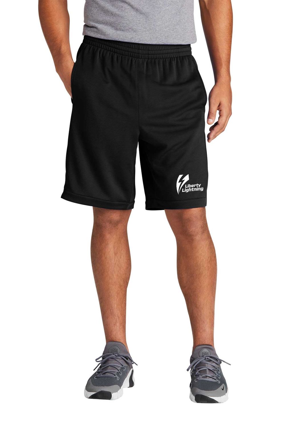 Men's Sport-Tek PosiCharge Position Short w/ Pockets- Royal, Black