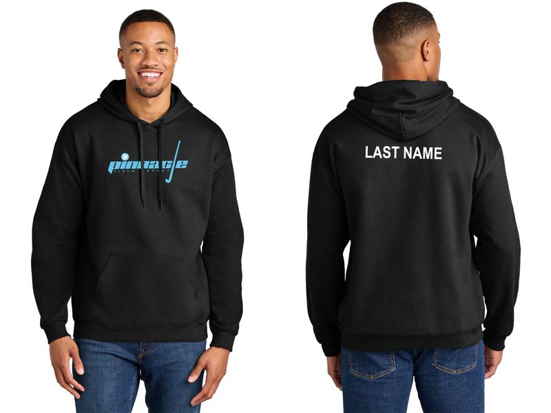 Gildan Softstyle Midweight Pullover Hooded Sweatshirt- Black, White, Carolina Blue, Sport Grey