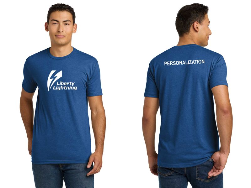 Unisex Next Level Short Sleeve Tee - Royal, White, Black