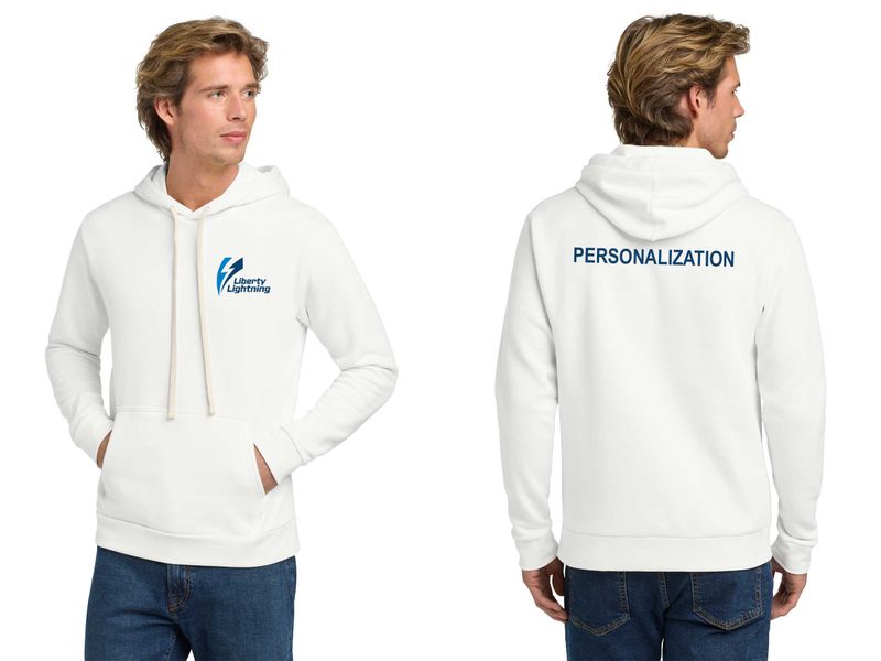 Unisex Santa Cruz Pullover Hoodie-Black, White, Royal