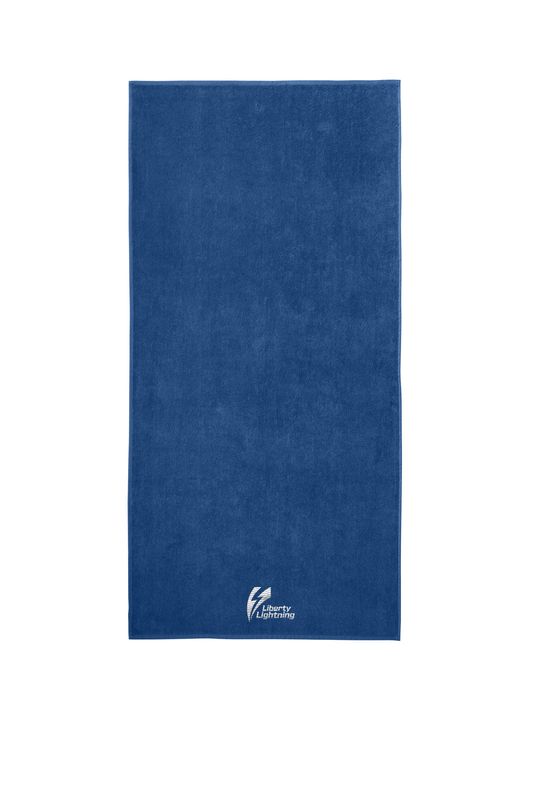 Port Authority Value Beach Towel- Royal