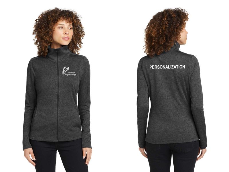 OGIO Women's Pixel Full-Zip- Black