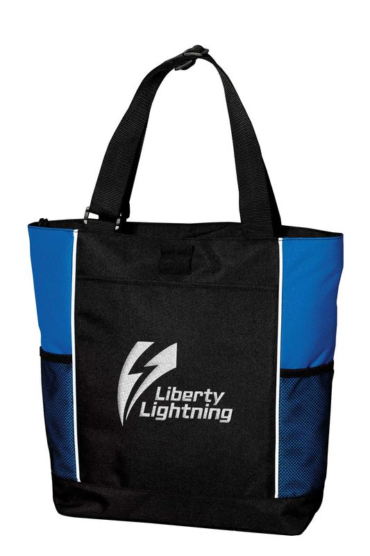 Port Authority Panel Tote- Royal