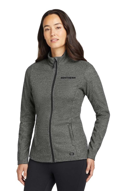 NEW OGIO Ladies Grit Fleece Jacket- Black, Grey, Dark Grey